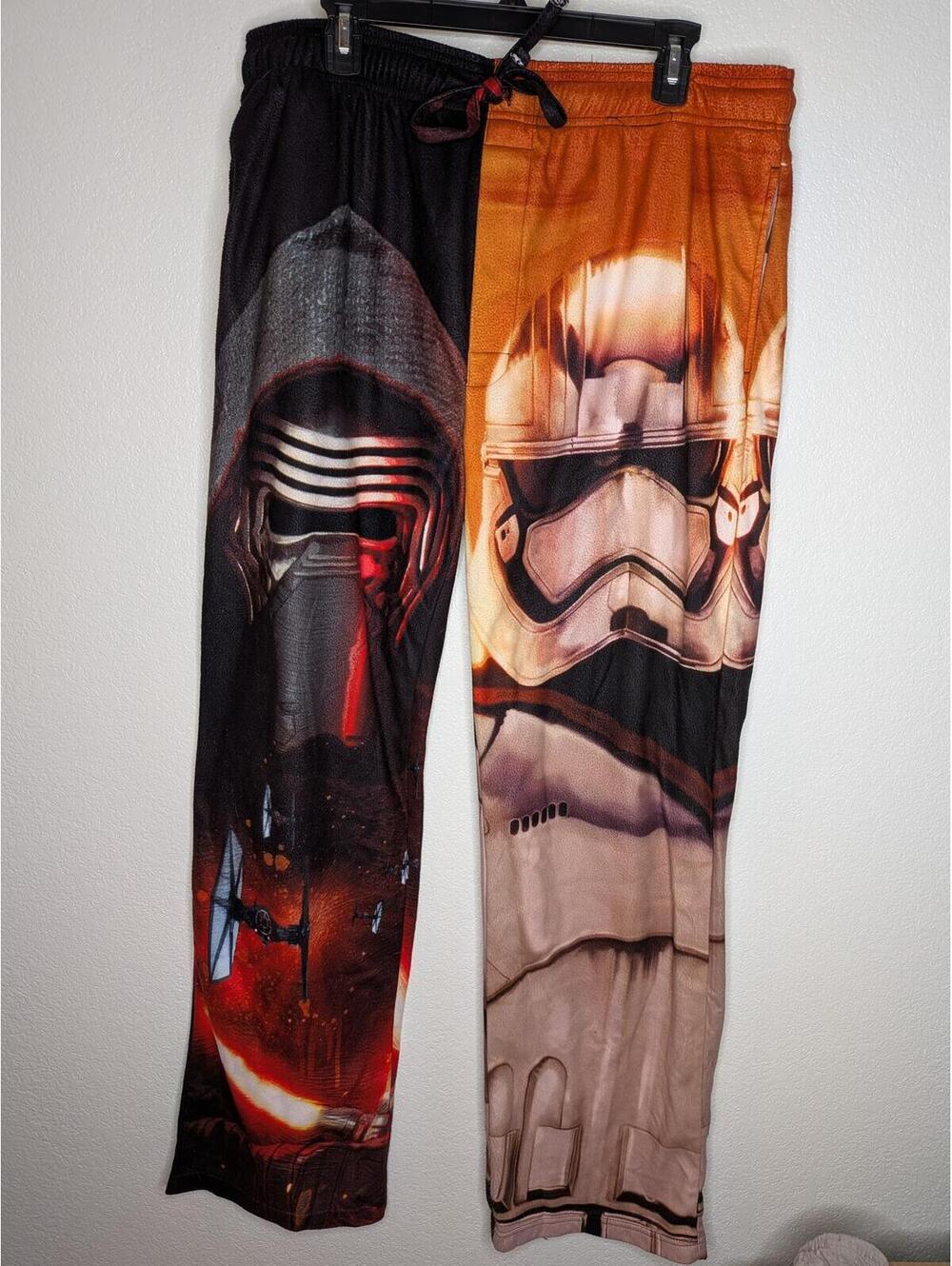 Star Wars The Force Awakens Kylo Ren Stormtrooper Fleece Lounge Pajama Pants 2XL